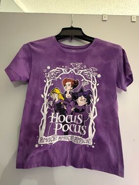 Disney Hocus Pocus Purple Logo Tee